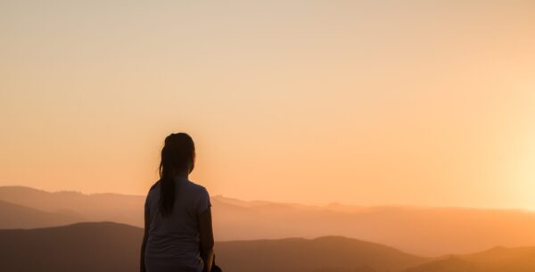 sunset meditation